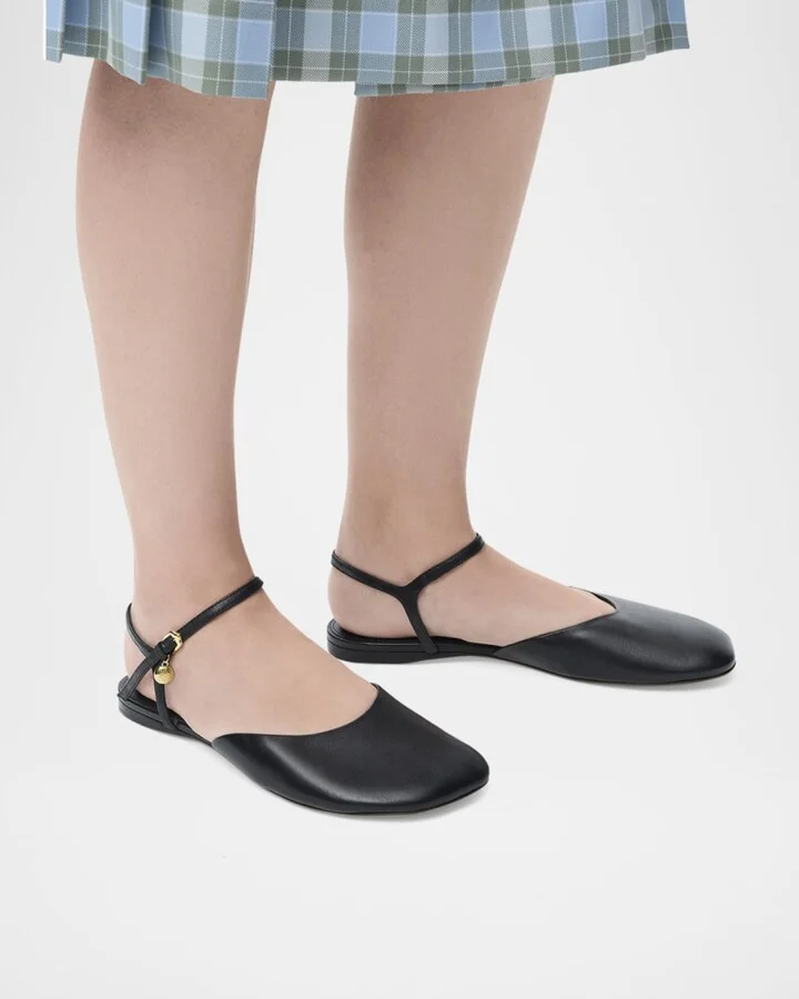 Toy Ankle-Strap Ballerina Flats - Image 5