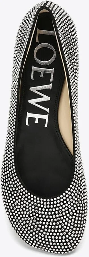 Toy Crystal-Embellished Ballet Flats - Image 2