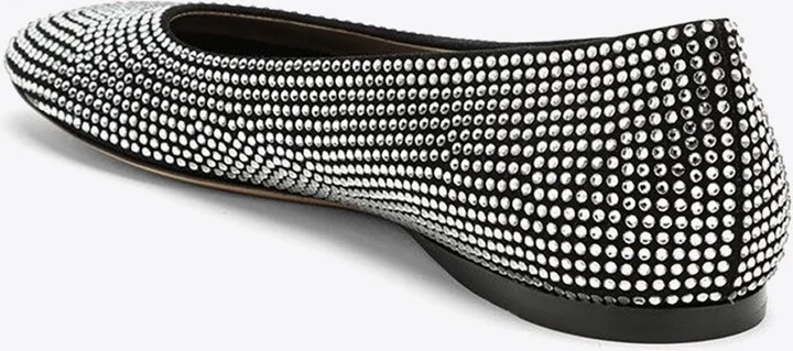 Toy Crystal-Embellished Ballet Flats - Image 3