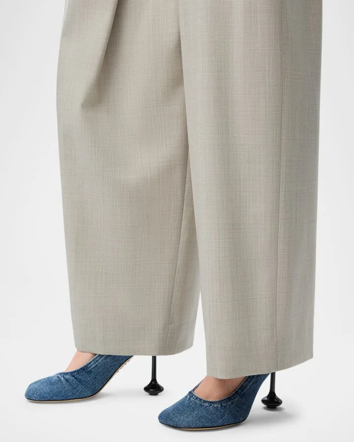 Toy Denim Drop Stiletto Pumps - Image 3