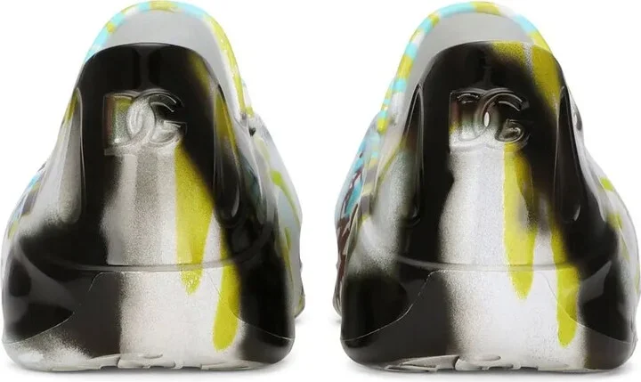 Toy graffiti-print low-top sneakers - Image 3