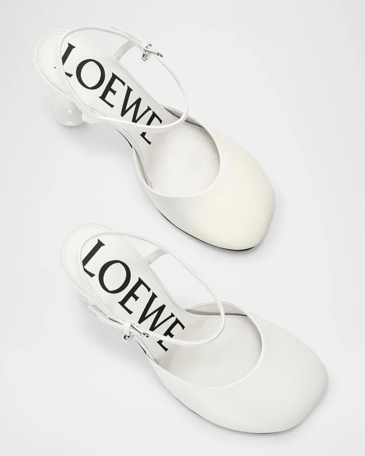 Toy Leather Ankle-Strap Pumps - Image 6