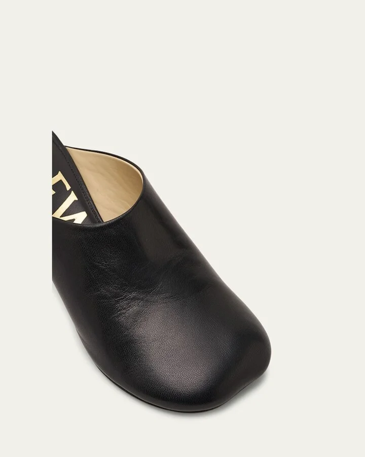 Toy Leather Drop Stiletto Mules - Image 11