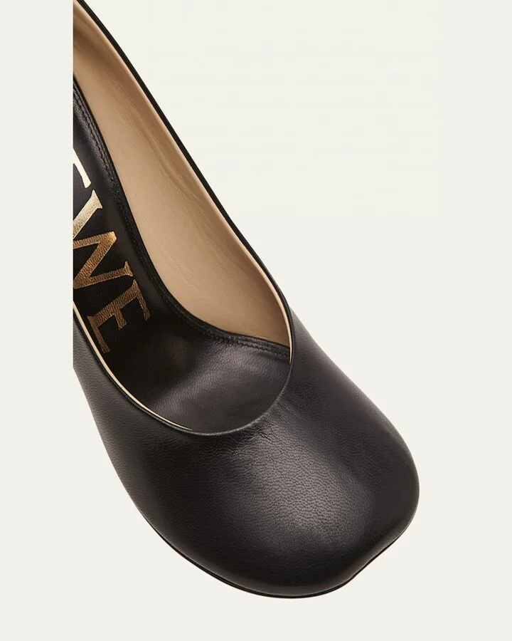 Toy Leather Drop Stiletto Pumps - Image 4