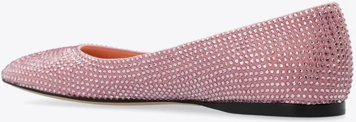 Toy Rhinestone Embellished Ballet Flats - Image 2