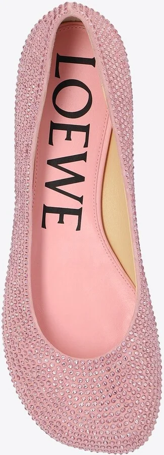 Toy Rhinestone Embellished Ballet Flats - Image 3