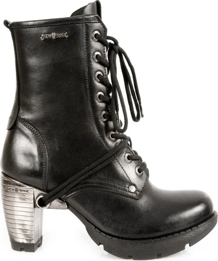 TR001-S1 Leather Gothic Punk Boots