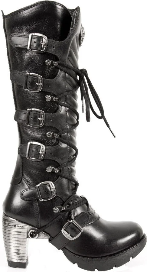 TR004-S1 Leather Knee High Boots