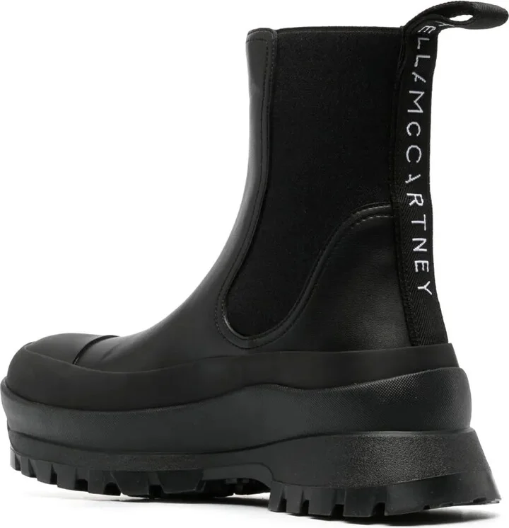 Trace faux-leather ankle boots - Image 3