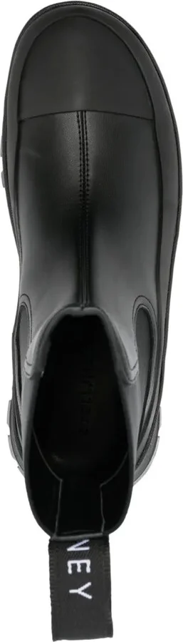 Trace faux-leather ankle boots - Image 4