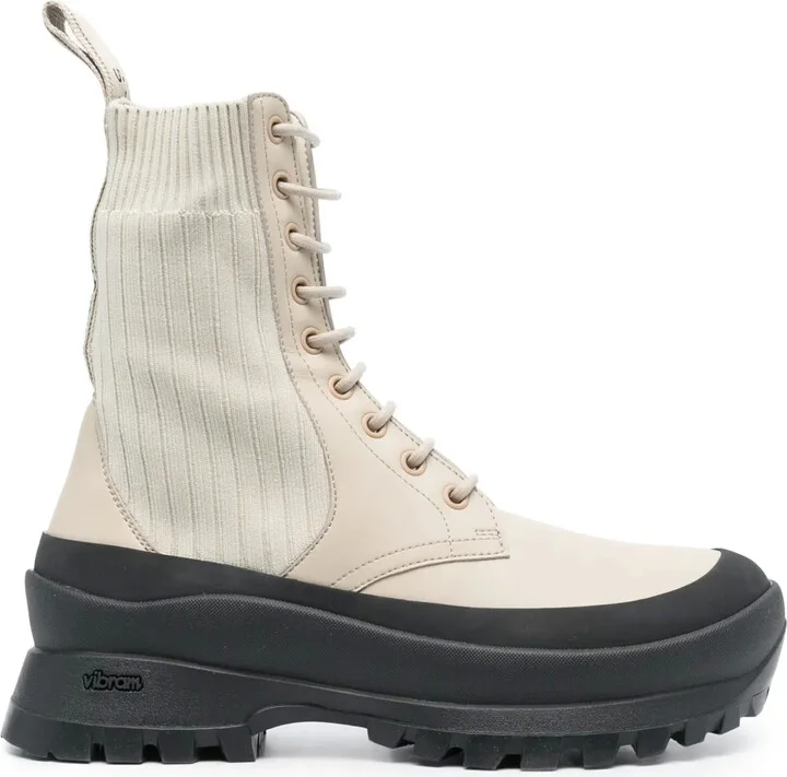 Trace lace-up ankle boots