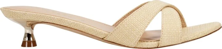 Tracey Kitten Heel Slide Sandal - Image 2
