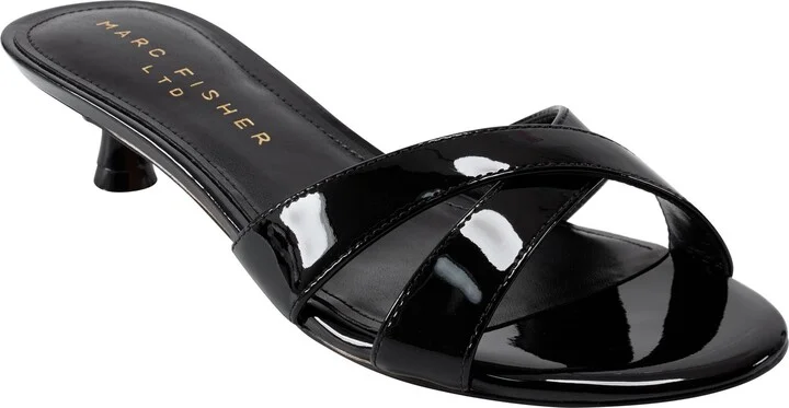 Tracey Kitten Heel Slide Sandal