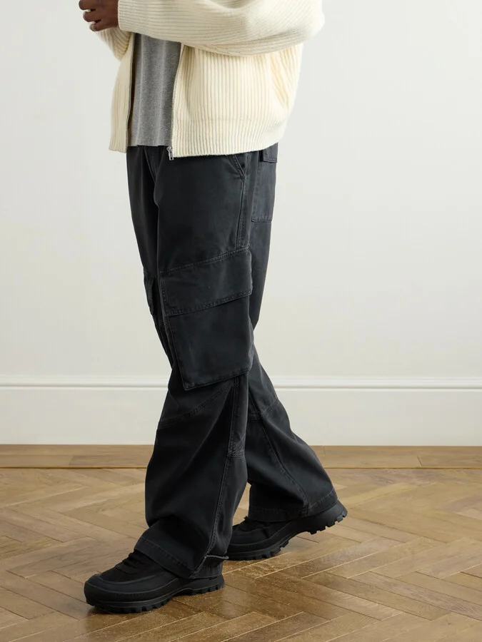 Track Hiker Rubber-Trimmed Suede Sneakers - Image 2