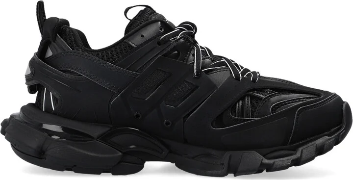 ‘Track’ Sneakers, , - Black