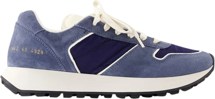 Track Sneakers - COMMON PROJECTS - Leather - Blue