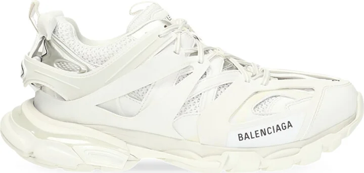 ‘Track’ Sneakers, , - White