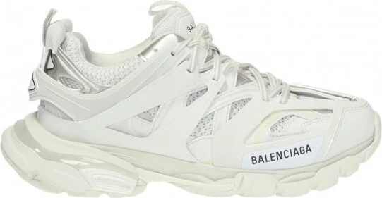 ‘Track’ Sneakers, , - White