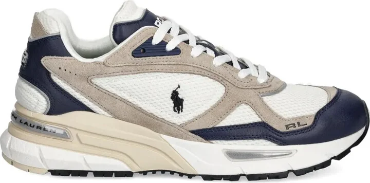 Trackster 275 leather-panel sneakers