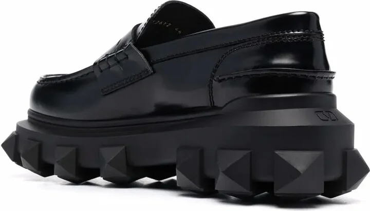 Trackstud leather loafers - Image 3