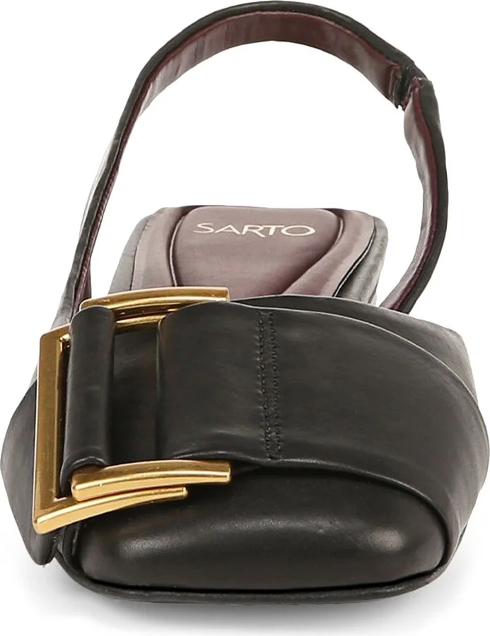 Tracy Slingback Square Toe Flat - Image 4