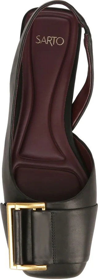 Tracy Slingback Square Toe Flat - Image 5