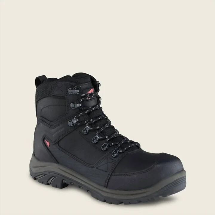 Tradesman Men's 6-Inch Side-Zip, Waterproof, Csa Safety Toe Boot In Black