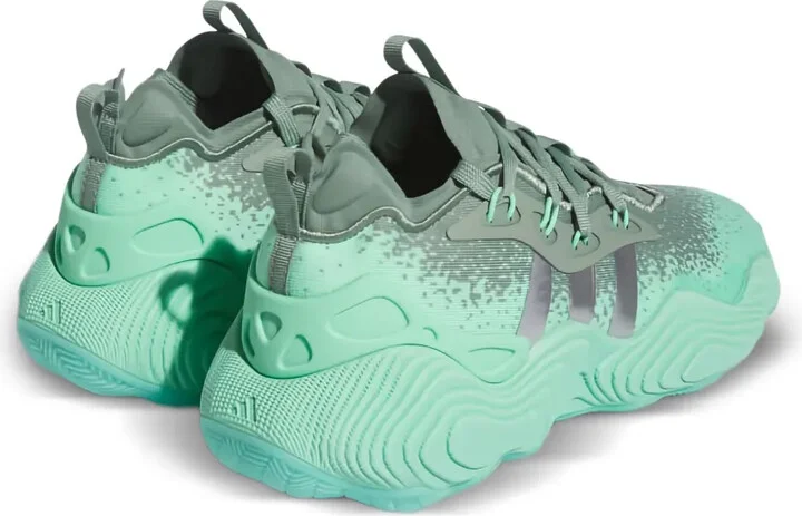 Trae Young 3 "Pulse Mint/Silver Metallic/Silver Green" basketball sneakers - Image 3