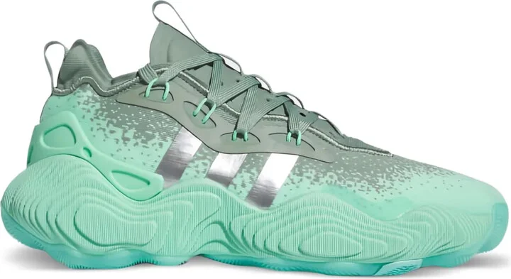Trae Young 3 "Pulse Mint/Silver Metallic/Silver Green" basketball sneakers