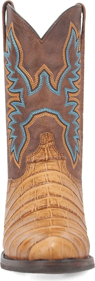 Trail Boss Alligator Embossed Cowboy Boot - Image 10