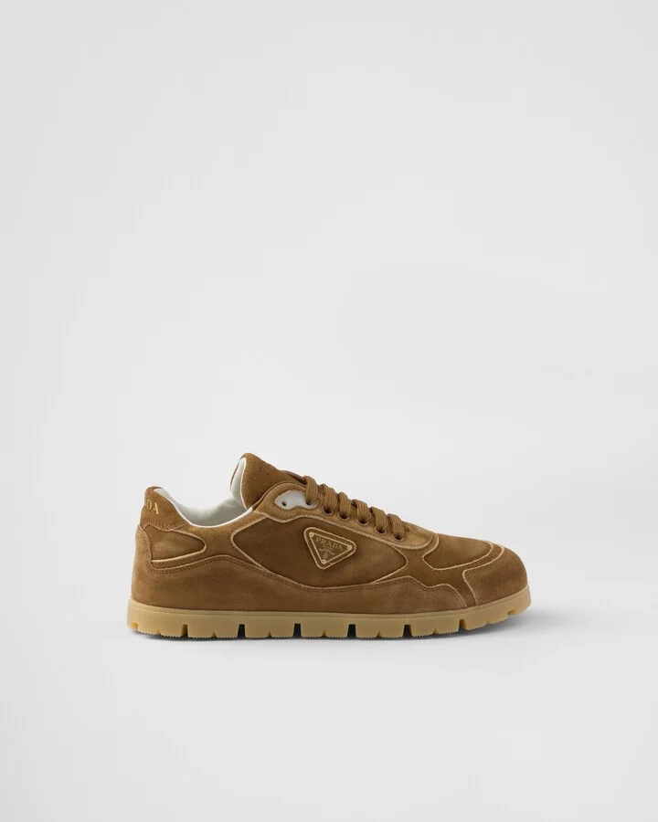 Trail faded suede sneakers - Image 2