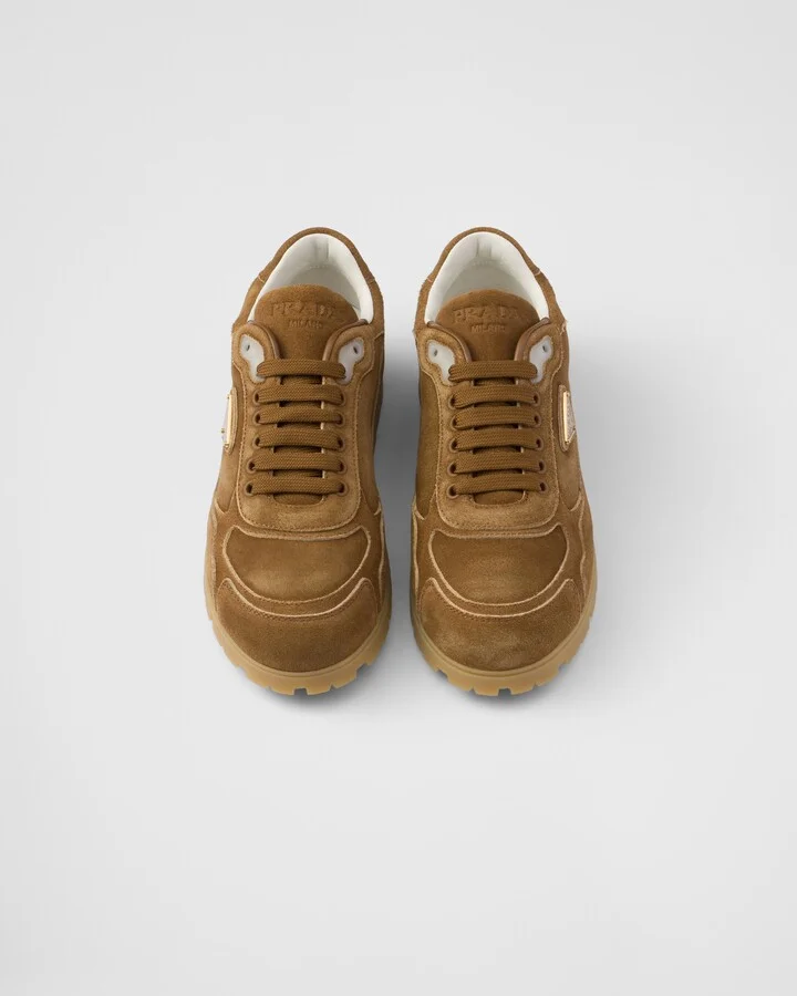 Trail faded suede sneakers - Image 4