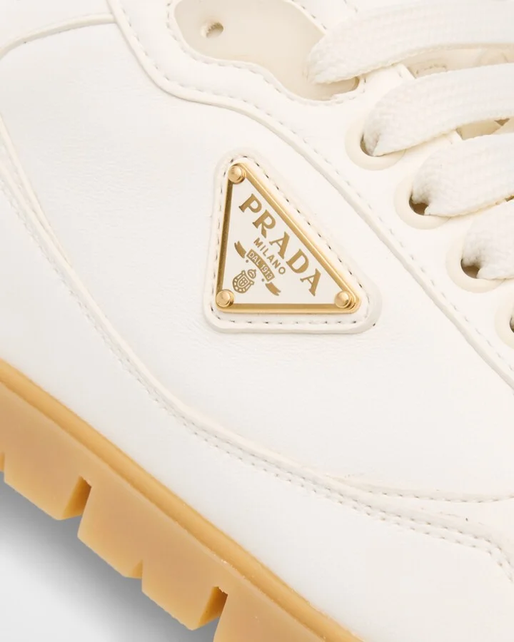 Trail Leather Low-Top Sneakers - Image 2