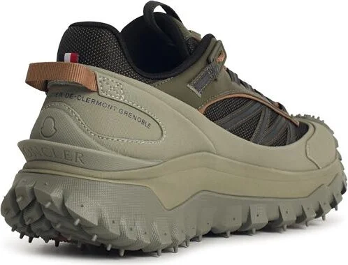 'trailgrip Gtx' Green Leather Blend Sneakers - Image 3