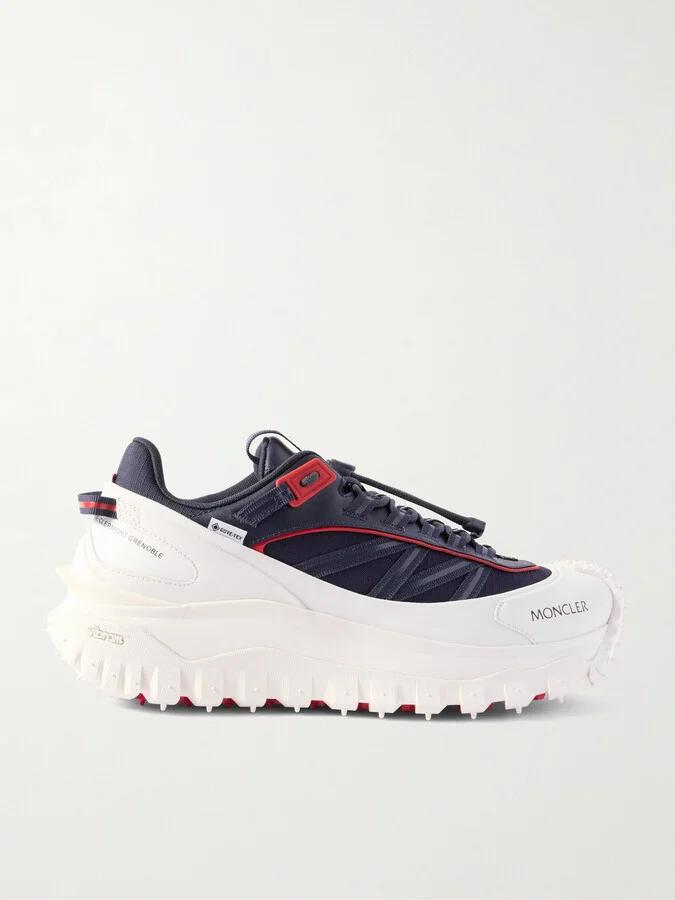 Trailgrip GTX Leather-Trimmed Ripstop and Rubber Sneakers
