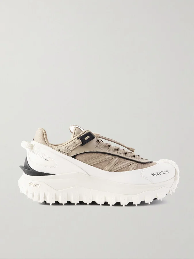 Trailgrip GTX Leather-Trimmed Ripstop and Rubber Sneakers
