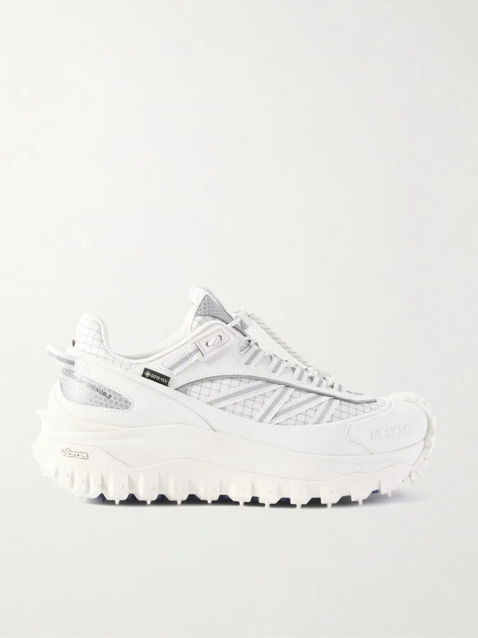 Trailgrip GTX Leather-Trimmed Ripstop and Rubber Sneakers