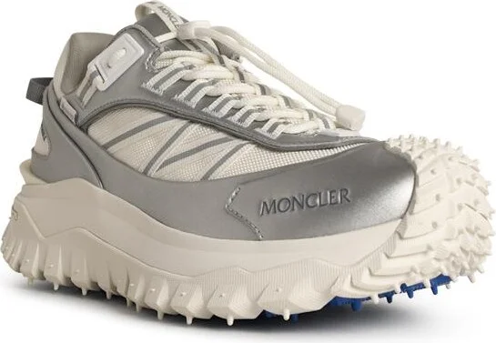 'trailgrip Gtx' Silver Leather Blend Sneakers - Image 2