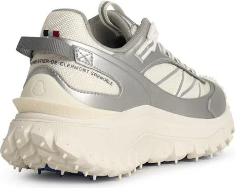 'trailgrip Gtx' Silver Leather Blend Sneakers - Image 3