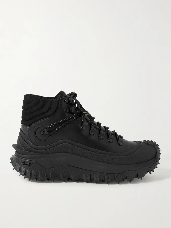 Trailgrip Rubber-Trimmed Leather and GORE-TEX Boots