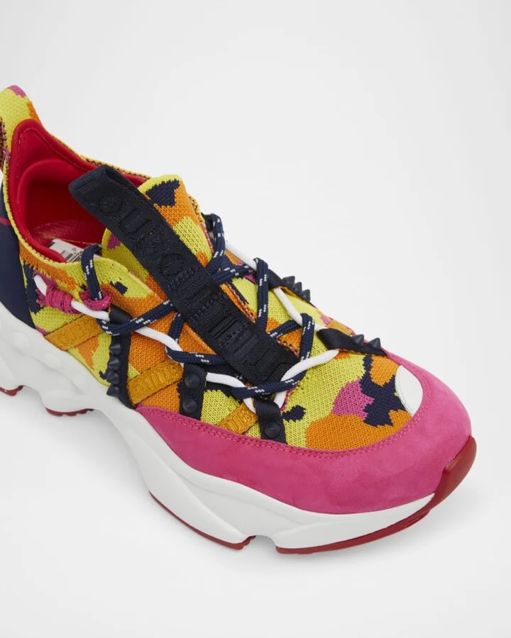 Trailrun Donna Multi Red Sole Sneakers - Image 2