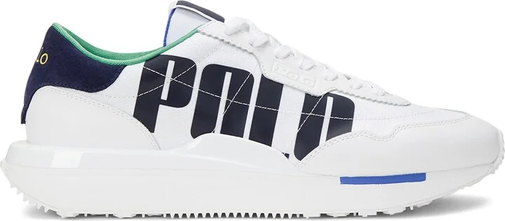 Train 89 Logo Leather Sneaker - Image 2
