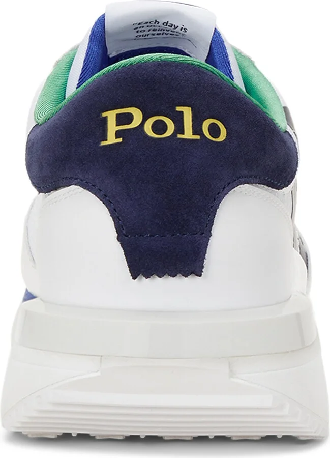 Train 89 Logo Leather Sneaker - Image 4