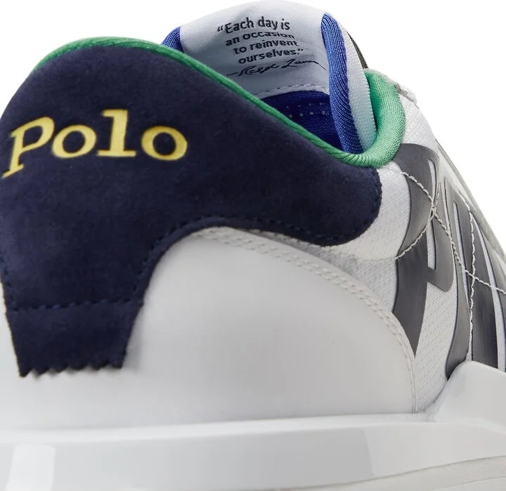 Train 89 Logo Leather Sneaker - Image 5