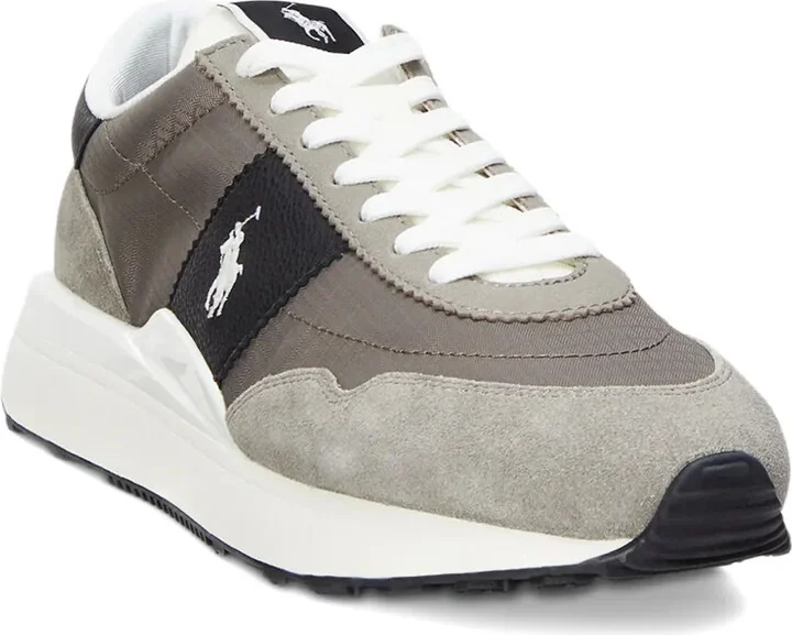 Train 89 suede panelled sneakers - Image 2