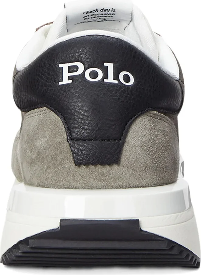 Train 89 suede panelled sneakers - Image 3