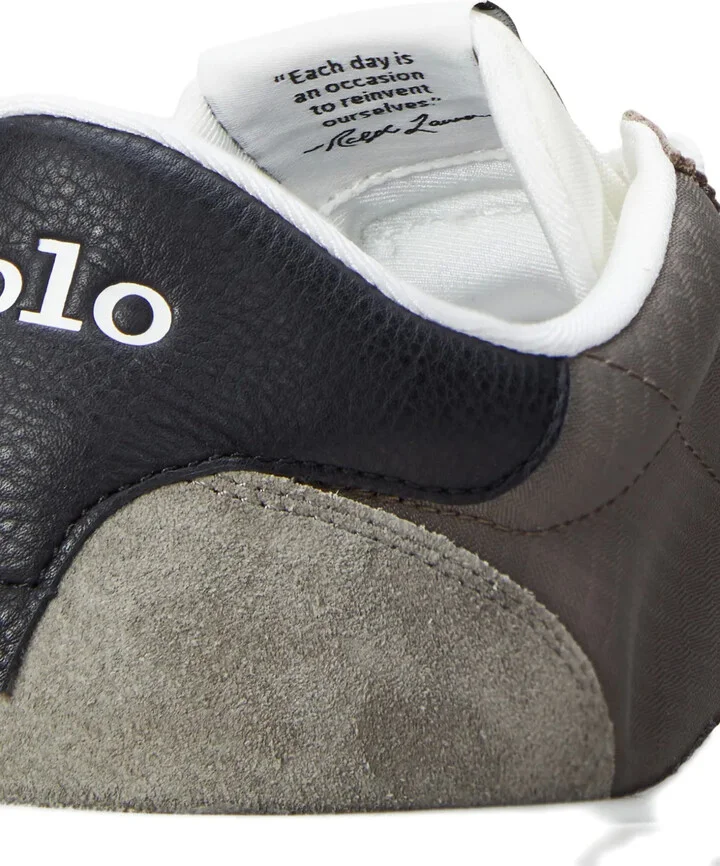 Train 89 suede panelled sneakers - Image 5
