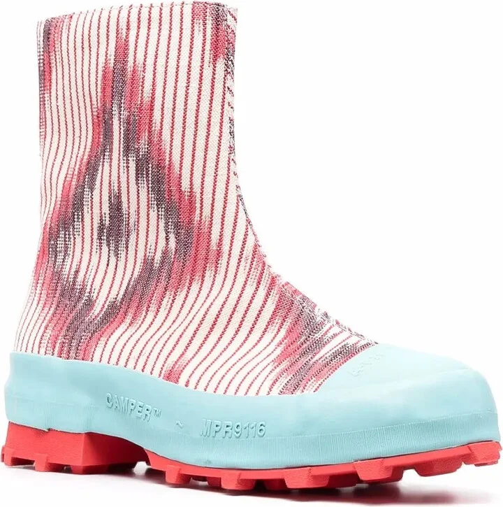Traktori abstract-print ankle boots - Image 2