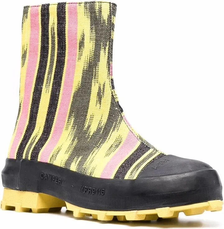 Traktori abstract-print ankle boots - Image 2