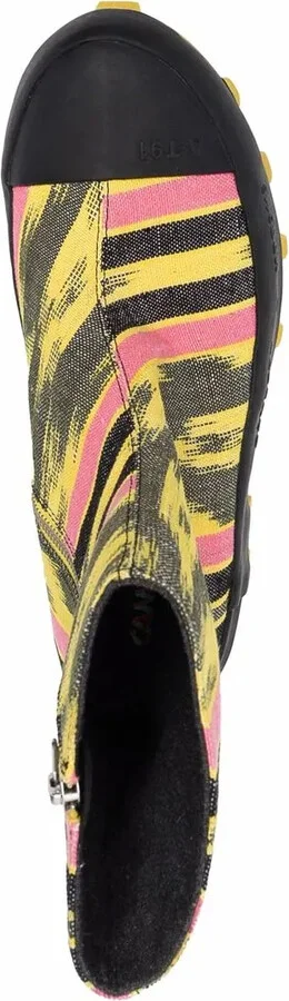 Traktori abstract-print ankle boots - Image 4